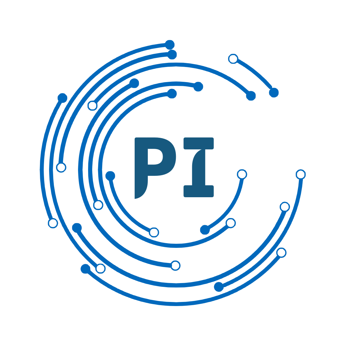 Koło PI logo
